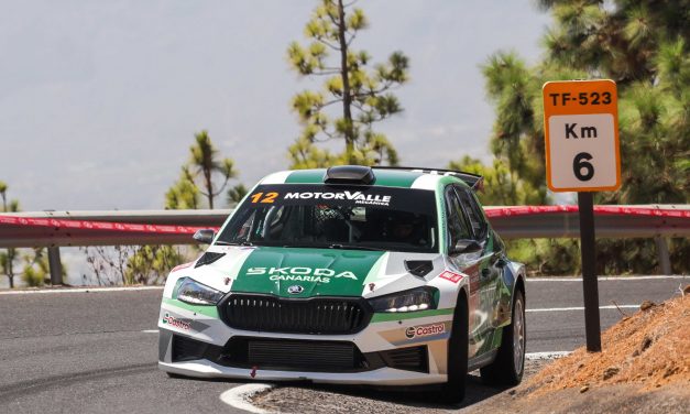 Espectacular victoria nacional para Sergio Fuentes y el Škoda Fabia RS Rally2