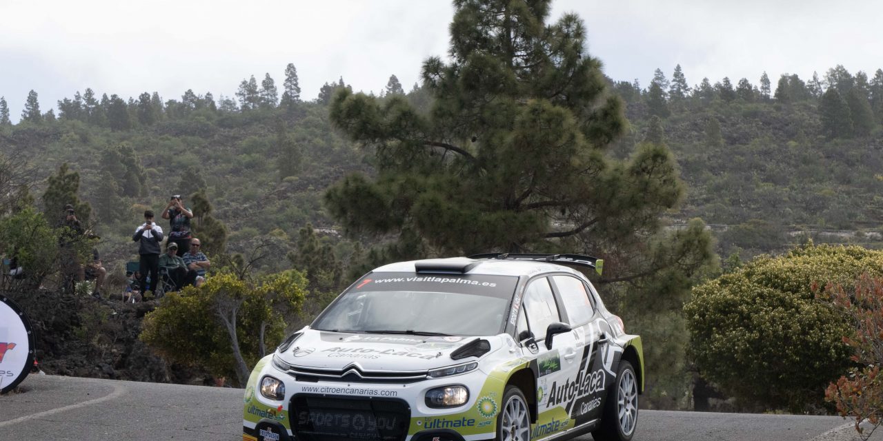 Miguel Suárez y Eduardo González, con el número 1 en el 50 Rallye La Palma Isla Bonita – Trofeo CICAR