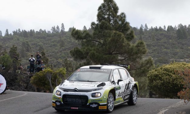 Miguel Suárez y Eduardo González, con el número 1 en el 50 Rallye La Palma Isla Bonita – Trofeo CICAR