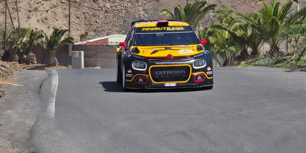 Pedro Javier Afonso y Javier Afonso se coronan vencedores del vigésimo aniversario del Rallye Sprint de Atogo.