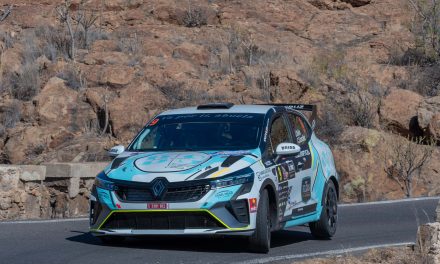 José Bello y Cristian González finalizan, con el Renault Clio Rally3, un exigente Rally Isla Tenerife