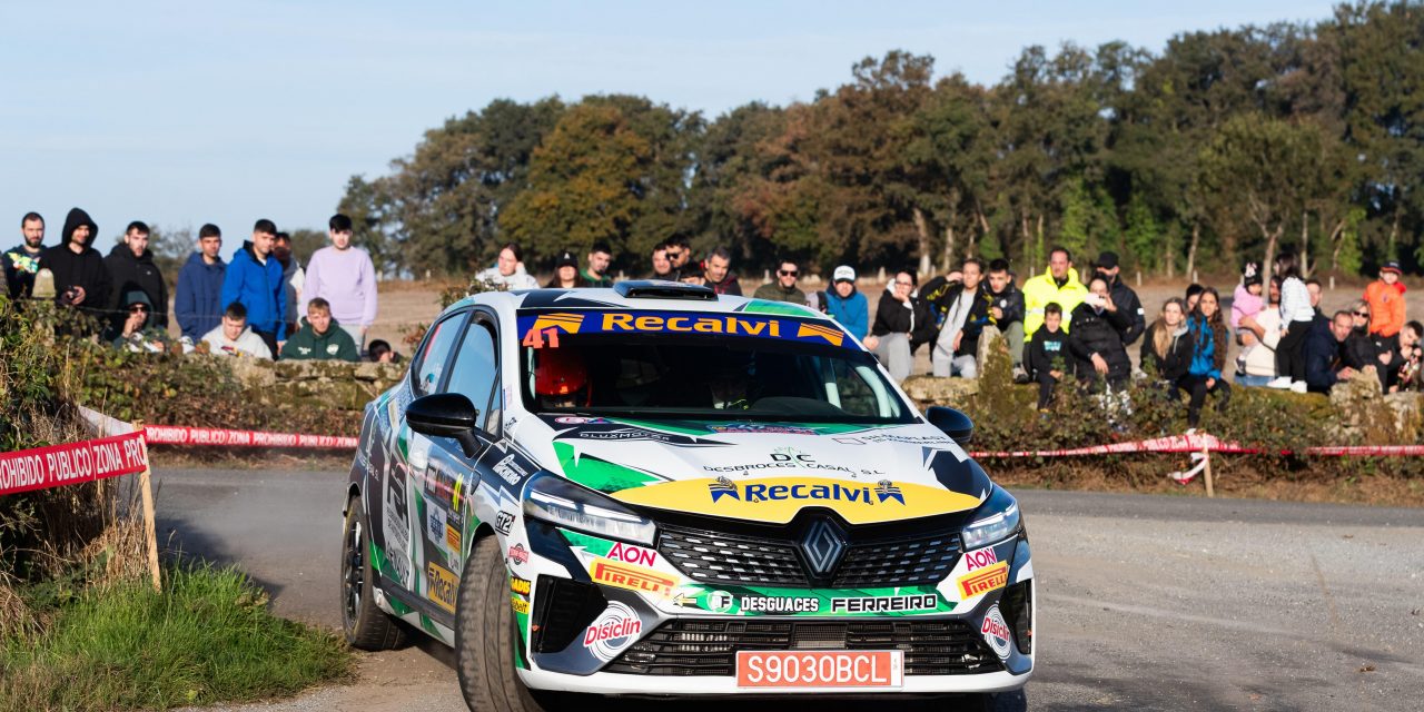 Álvaro Pérez gana el Rallye San Froilán; Iván Vázquez se hace con Clio Trophy Galicia