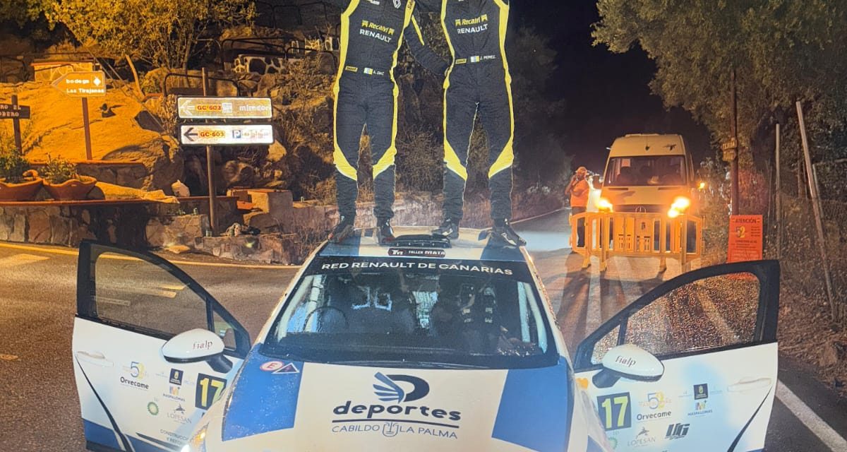 Jesús Pérez y Aythami Díaz vencen en Maspalomas y se adjudican la Clio Trophy Canarias 2025