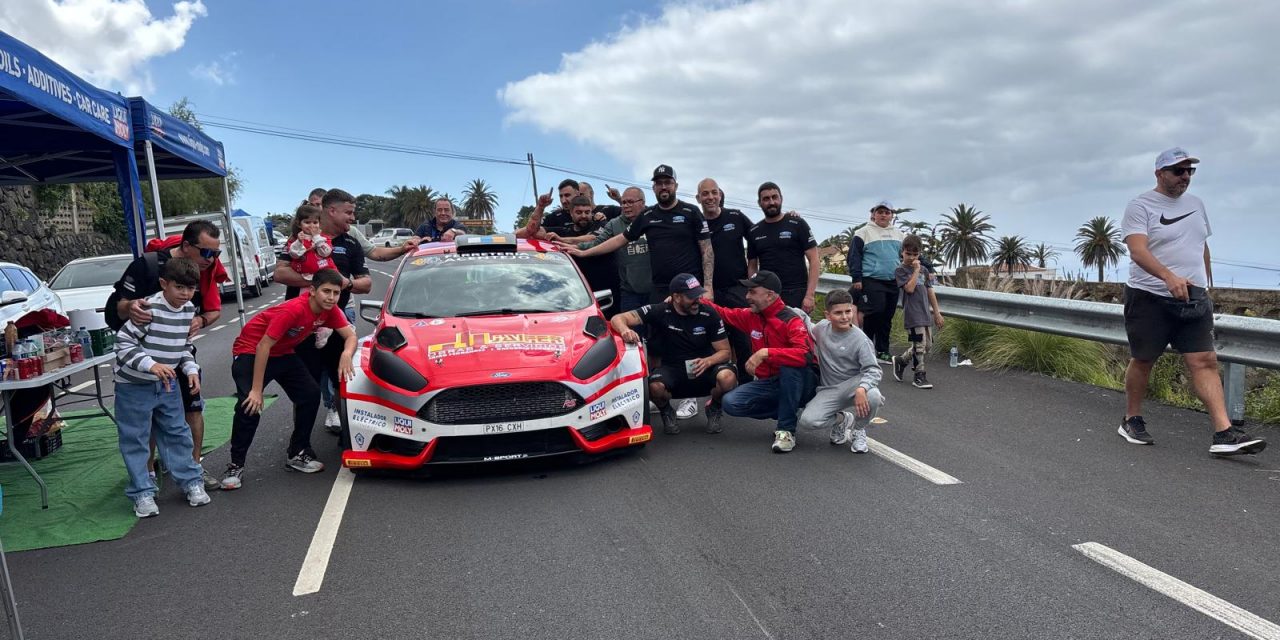 Juan Carlos Brito y su Ford Fiesta R5 vuelven a dejar su sello en la Subida al Boquerón