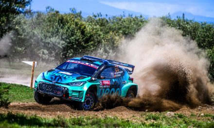 Rogelio Peñate inicia su programa mundialista con un podio en el Safari Rally de Kenia