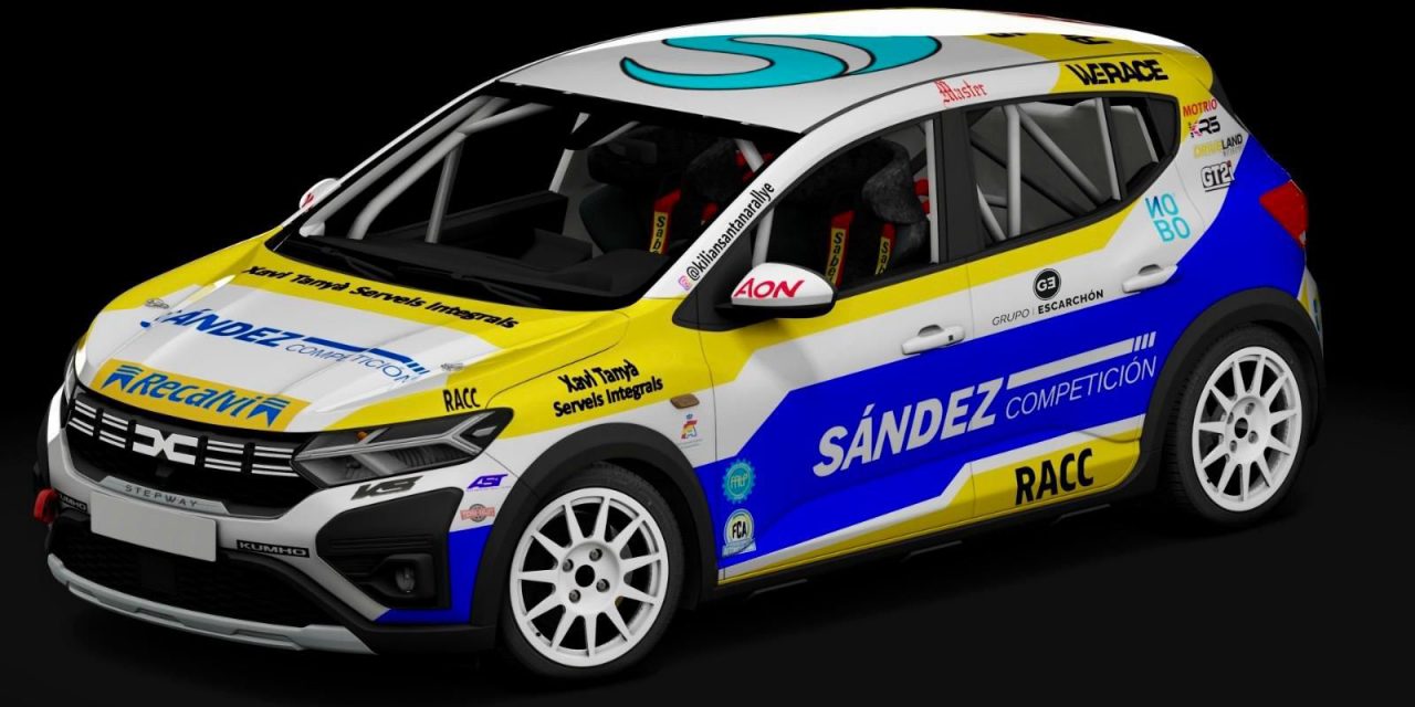 Sández Competición y Kilian Santana, en la Sandero Eco Cup Spain