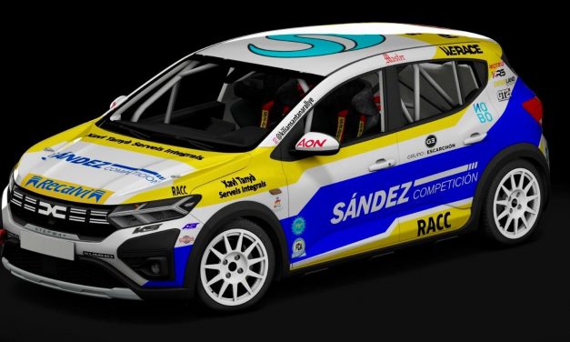 Sández Competición y Kilian Santana, en la Sandero Eco Cup Spain