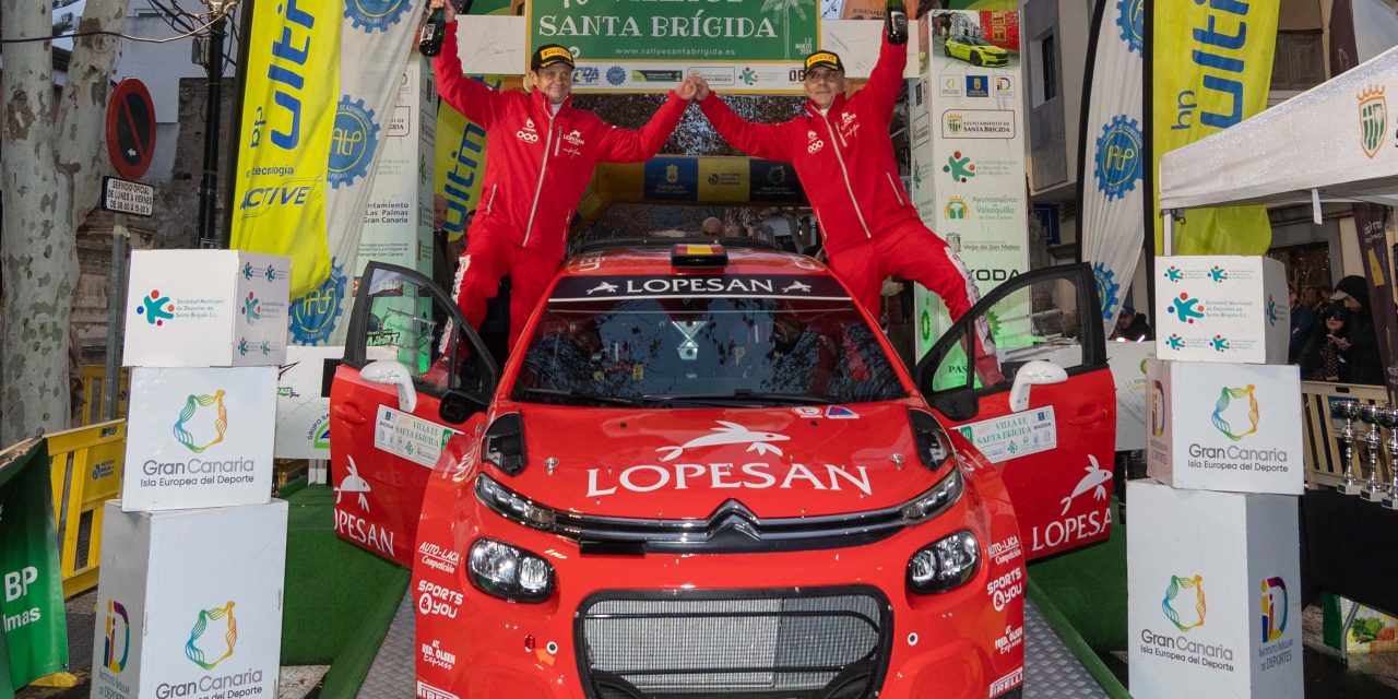 El 42 Rallye Villa de Santa Brígida presenta una lista de  inscritos de récord