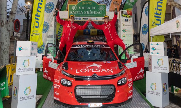 El 42 Rallye Villa de Santa Brígida presenta una lista de  inscritos de récord