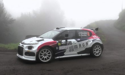 El equipo formado por Juan Pedro y Gustavo Escobar consiguió cruzar la meta del Rallye Orvecame Norte.