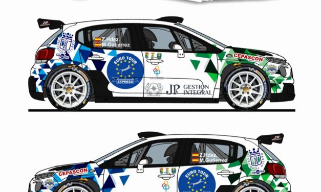 Zósimo Hernández y Mayte Gutiérrez, a pocos días de su cita mundialista en WRC2