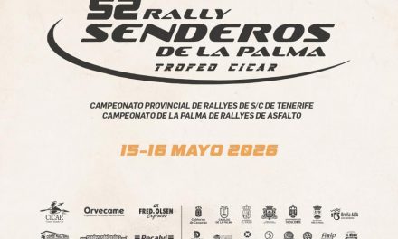 El 52 Rally Senderos de La Palma – Trofeo CICAR  anuncia un recorrido espectacular
