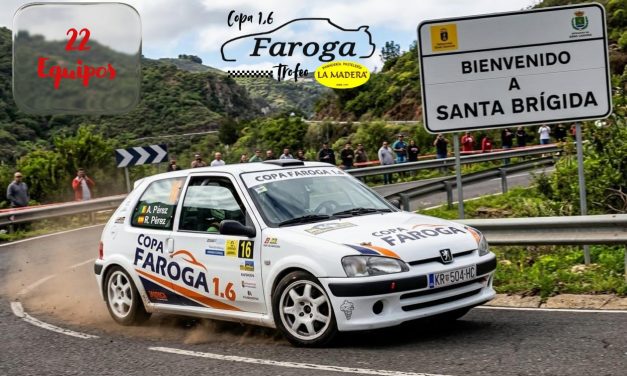 Arranca la IX Copa Faroga 1.6 Trofeo Pastelería La Madera con máxima emoción en el 42º Rallye Villa de Santa Brígida