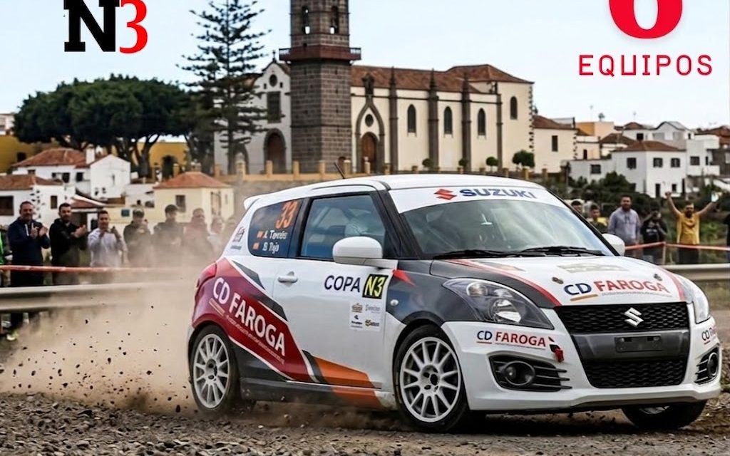 La emoción de la Copa N3 arranca motores en el 42º Rallye Villa de Santa Brígida