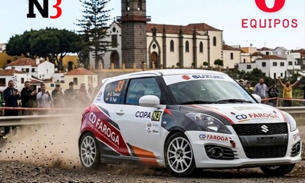 La emoción de la Copa N3 arranca motores en el 42º Rallye Villa de Santa Brígida