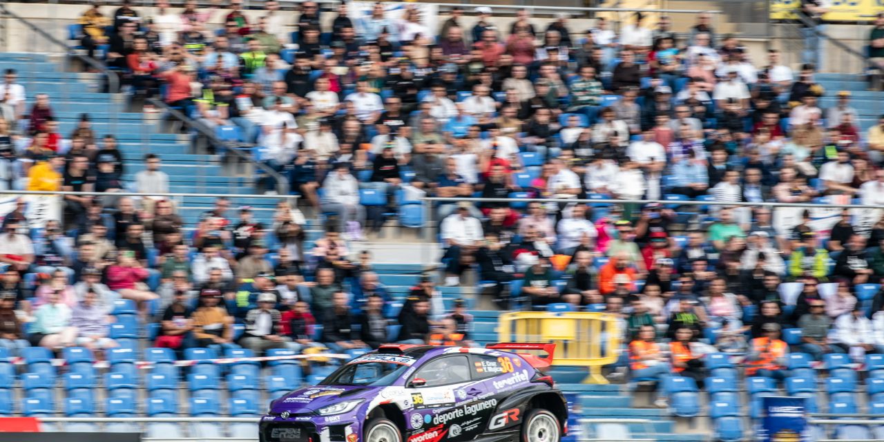 ENRIQUE CRUZ Y YERAY MUJICA HACEN HISTORIA: NOVENOS EN SU DEBUT EN EL WRC