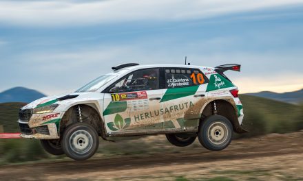 JUAN CARLOS QUINTANA Y JONATHAN HERNÁNDEZ EN EL RALLYE CIUDAD DE POZOBLANCO