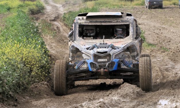 Daniel Mesa en el Campeonato de España de Rallies Todo Terreno donde la climatología, fue juez.
