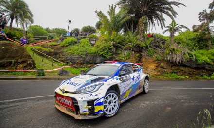 Enrique Cruz y Yeray Mujica comienzan liderando el Campeonato AON de Tenerife de Rallies