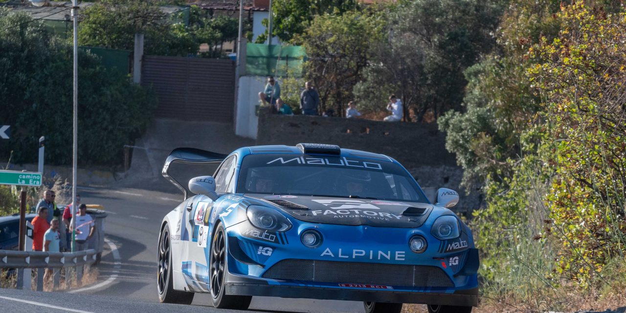 Luis Monzón y José Carlos Déniz abren la lista de inscritos del 42 Rallye Villa de Santa Brígida