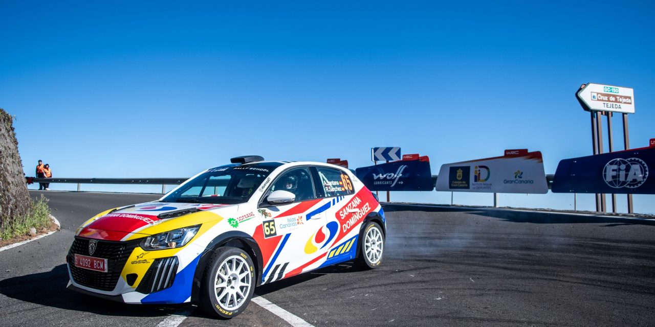 Sández Competición culmina con éxito su primera experiencia en el WRC
