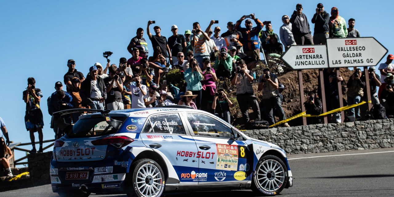 Raúl Quesada y Agustín Vega vuelven a competir con el Hyundai i20 R5 de Toñi Ponce Sport