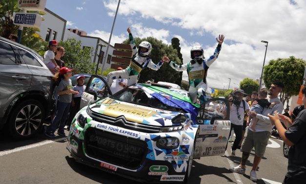 Zósimo Hernández – Mayte Gutiérrez finalizan un duro Rally Islas Canarias – Rally de España, Prueba del Campeonato del Mundo de Rallye.
