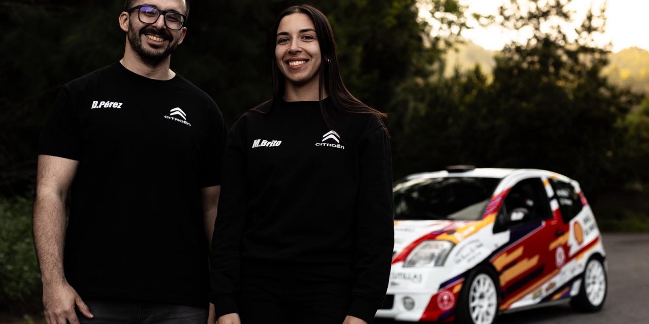 Mónica Brito Santos y Daniel Pérez Sanchez arrancan su temporada 2026 – Afrontan el Rallye Senderos de La Palma con el Citroën C2 GT