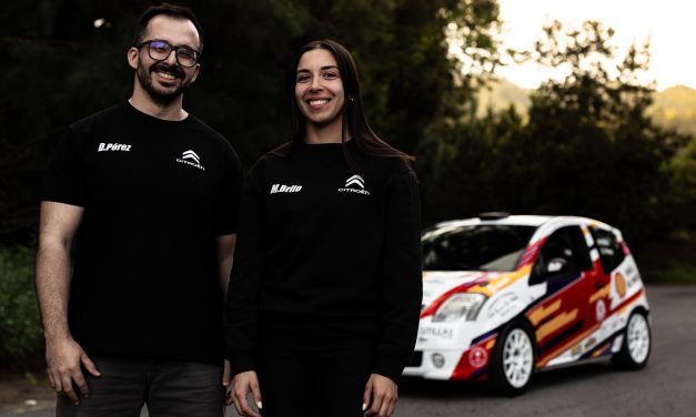 Mónica Brito Santos y Daniel Pérez Sanchez arrancan su temporada 2026 – Afrontan el Rallye Senderos de La Palma con el Citroën C2 GT