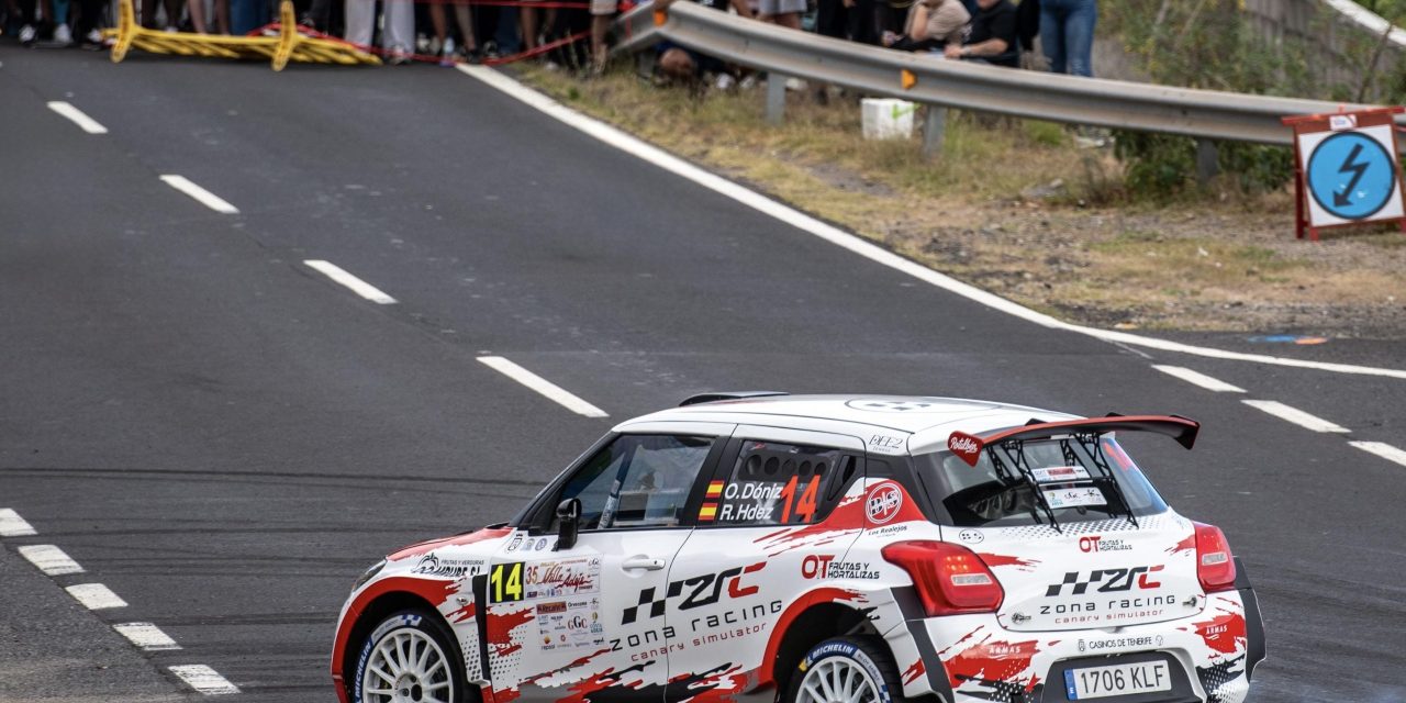 Impecable rally Villa de Adeje para Oscar Dóniz y Rayco Hernández