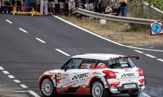 Impecable rally Villa de Adeje para Oscar Dóniz y Rayco Hernández