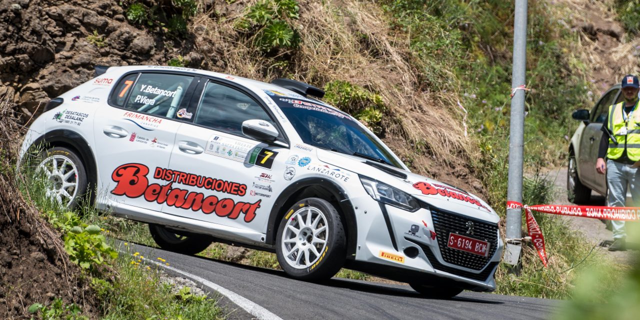 Yoday Betancort, nuevo líder del Campeonato bp de Rallyes de Asfalto de Las Palmas