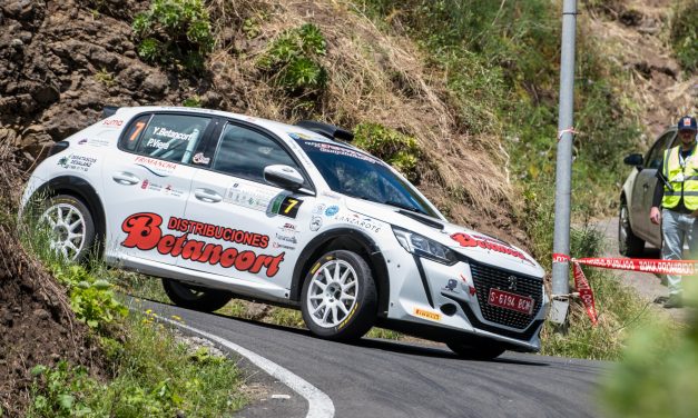 Yoday Betancort, nuevo líder del Campeonato bp de Rallyes de Asfalto de Las Palmas