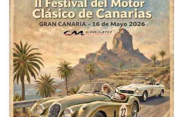El CACC reúne en Maspalomas a más de 60 vehículos históricos de las islas que competirán en el II Festival del Motor Clásico de Canarias