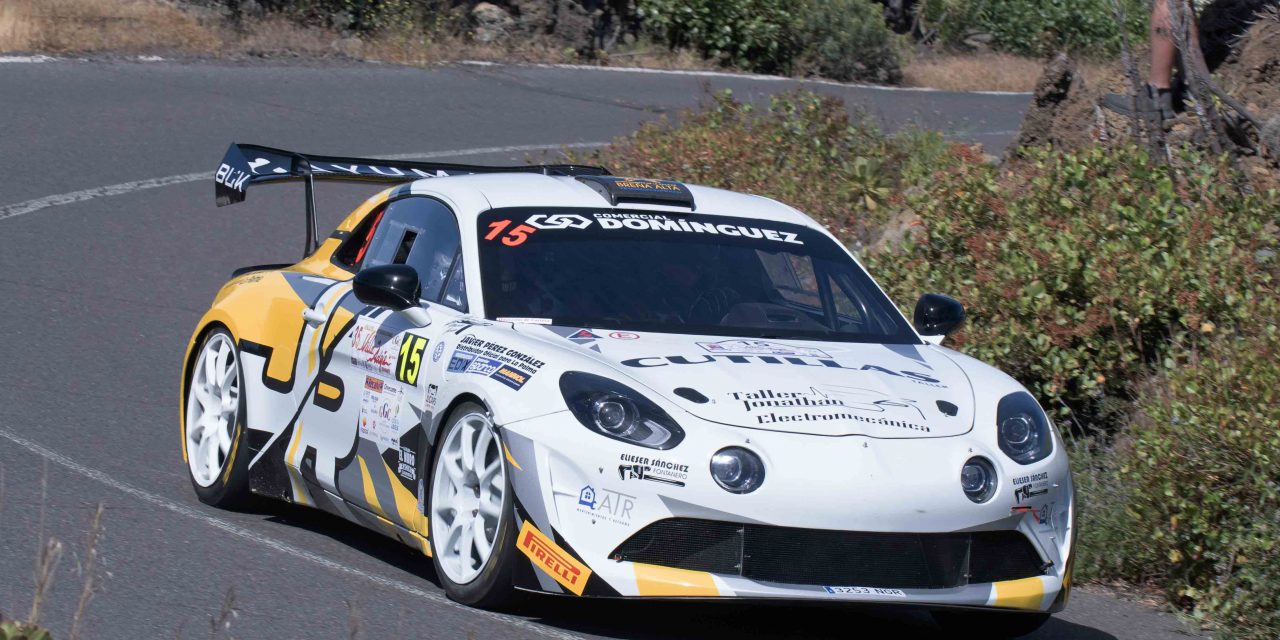 El Muro Racing estuvo representado en el 35 Rally Villa de Adeje por el Alpine A110 de Jorge Rodríguez y Taydía Santana