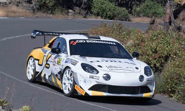 El Muro Racing estuvo representado en el 35 Rally Villa de Adeje por el Alpine A110 de Jorge Rodríguez y Taydía Santana