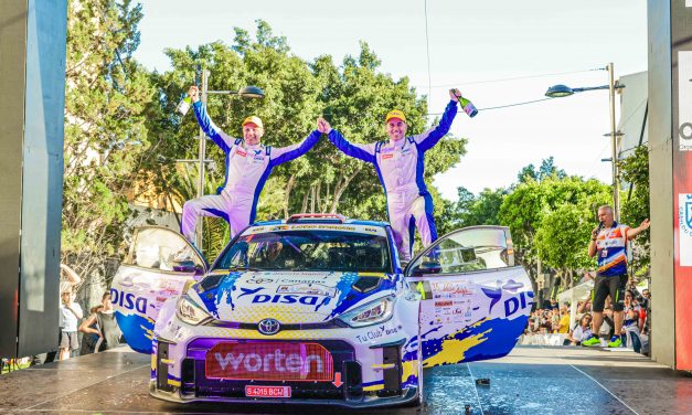 Enrique Cruz y Yeray Mujica aumentan su ventaja en el Campeonato AON de Tenerife de Rallies