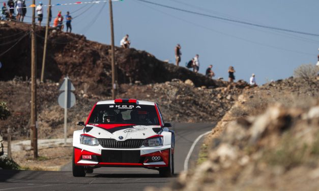 Ángel Bello, al volante de un Škoda Fabia Rally2, inicia la defensa del título en el Campeonato de Canarias de Montaña