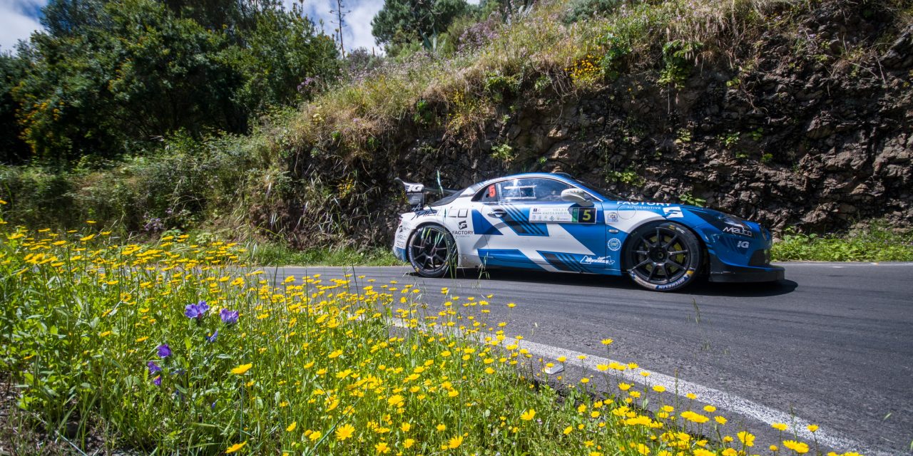 Sández Competición se sube al podio del Rally Villa de Santa Brígida con el Alpine A110 GT+