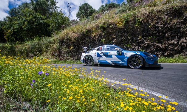 Sández Competición se sube al podio del Rally Villa de Santa Brígida con el Alpine A110 GT+