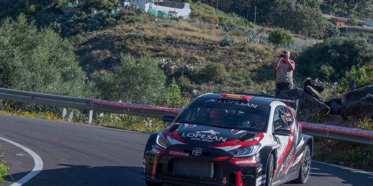 Luis Monzón y José Carlos Déniz imponen su Toyota en el 42 Rally Villa de Santa Brígida