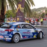 Raúl Quesada y Agustín Vega repiten plaza de podio en  el Rally Villa de Santa Brígida