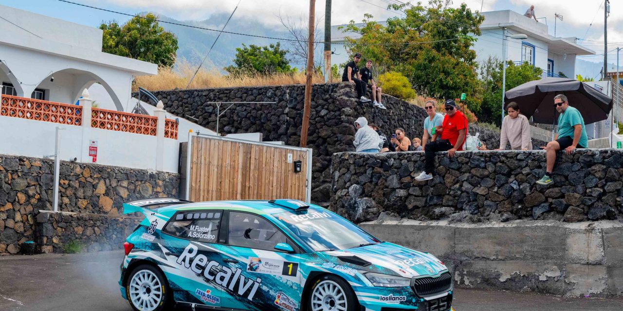Miguel Fuster y Antonio Solórzano logran la victoria en el 52 Rally Senderos de La Palma – Trofeo CICAR