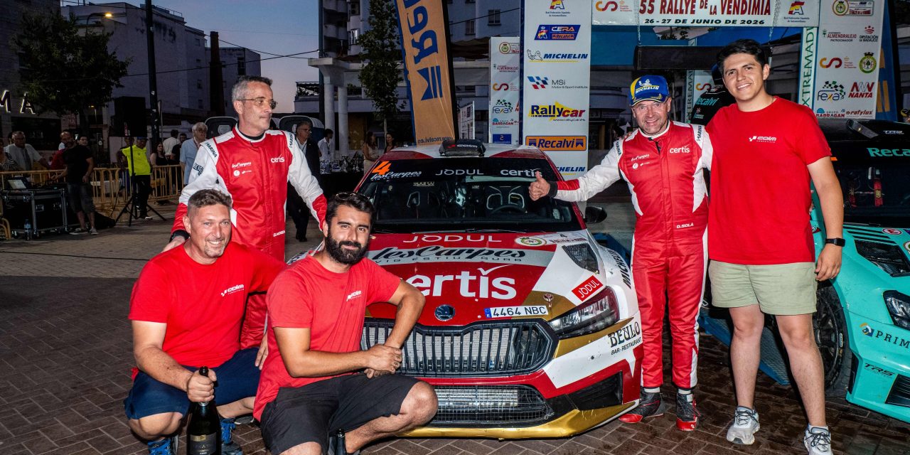 Dani Solà y David Moreno retoman la lucha por el CERA con un segundo puesto en el Rally de la Vendimia