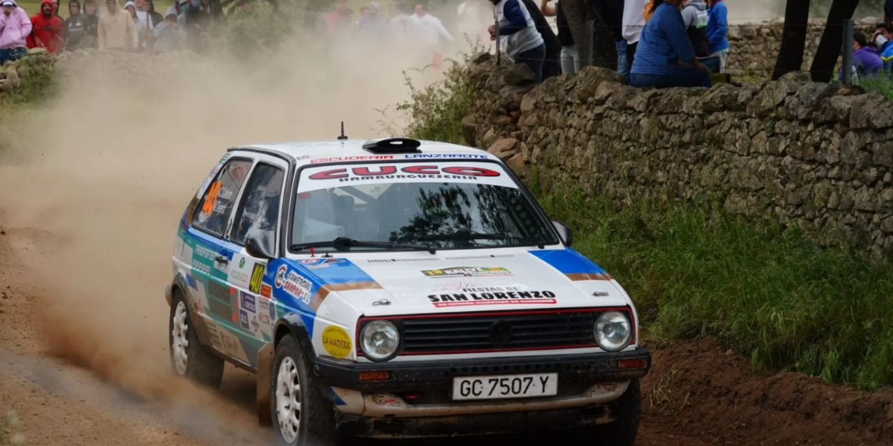 Cristian Calderin rumbo al Rally Reino de León