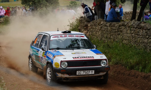 Cristian Calderin rumbo al Rally Reino de León