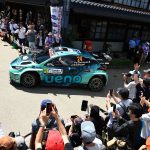 Una salida de carretera trunca las opciones de Rogelio Peñate en el Rally de Japón