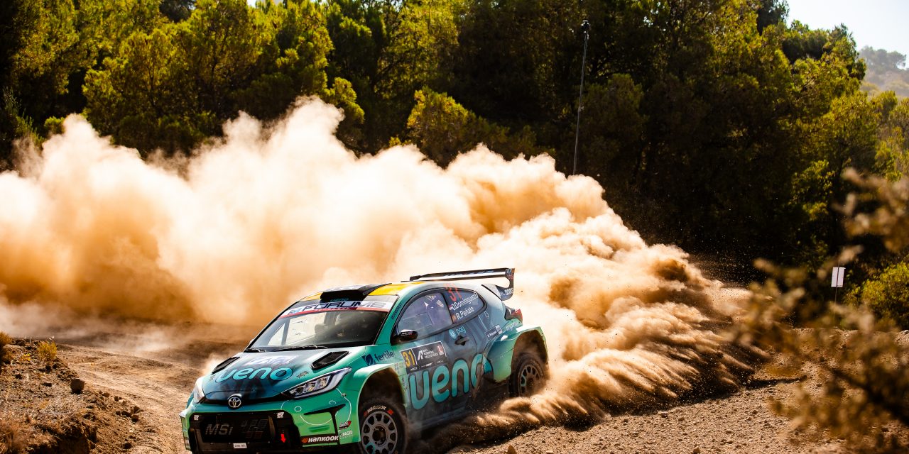 Rogelio Peñate iguala su mejor resultado de la temporada en el Acrópolis Rally de Grecia