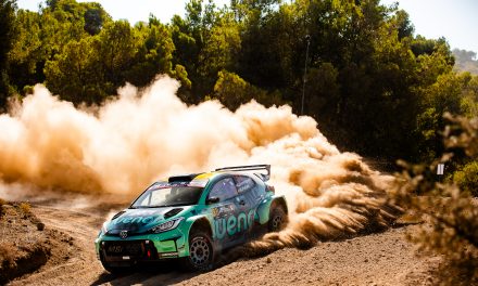 Rogelio Peñate iguala su mejor resultado de la temporada en el Acrópolis Rally de Grecia