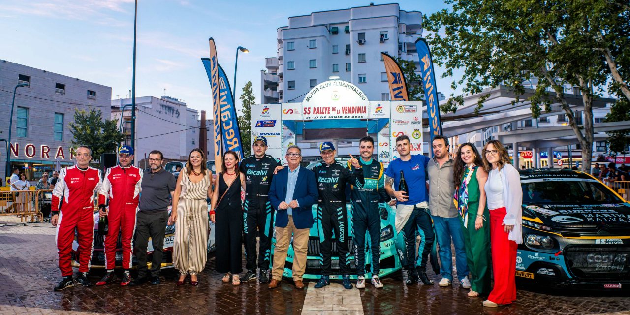 El Rallye de la Vendimia se reincorpora al panorama nacional con un triunfo histórico para Miguel Fuster